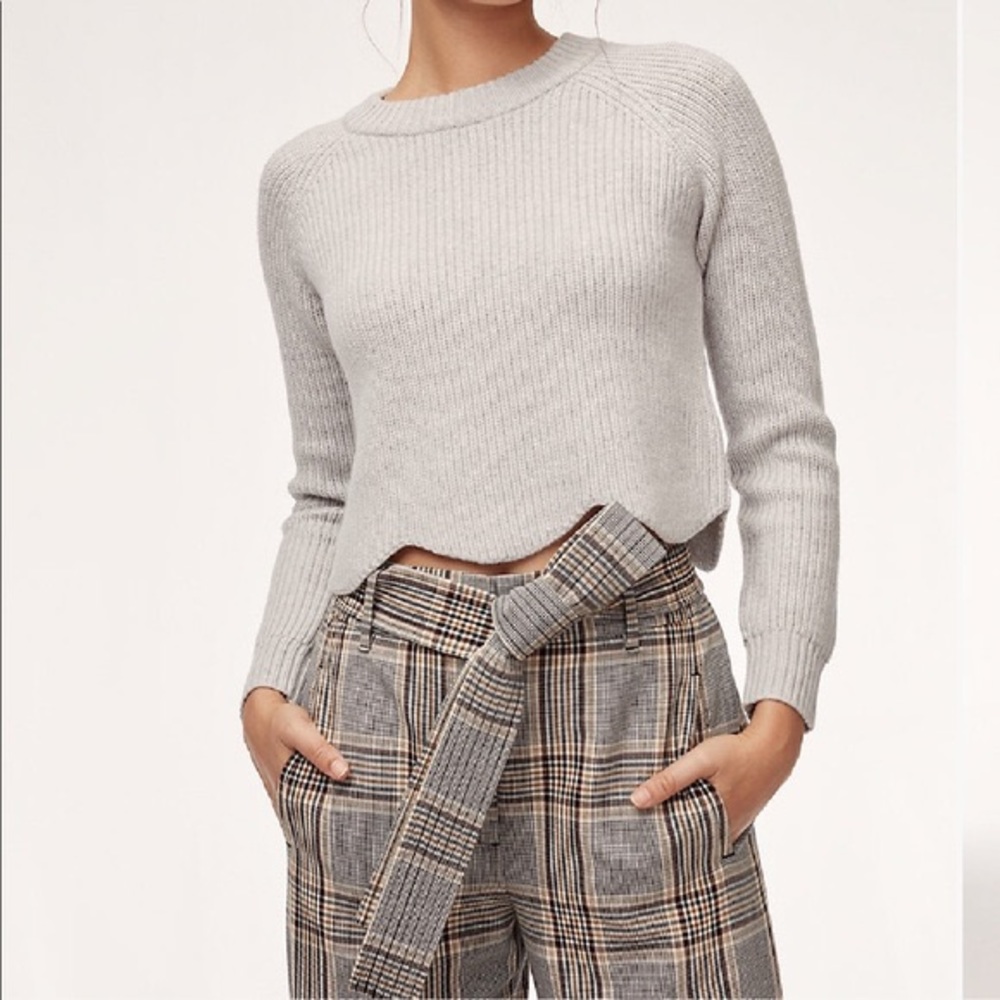 Aritzia Wilfred Sardou Sweater - Grey - XXS